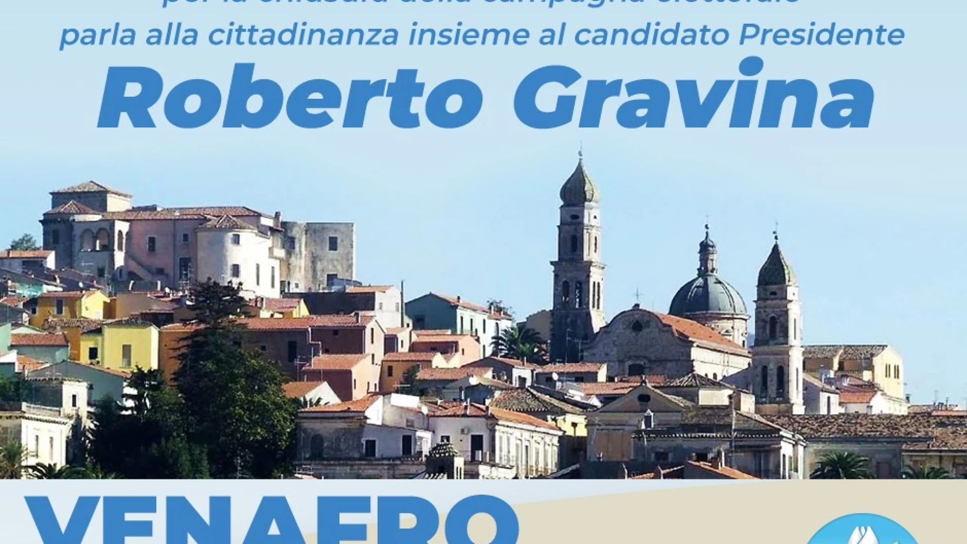 Venafro: Antonio Tedeschi domani sera chiuderà la sua campagna elettorale in Piazza Cimorelli con il candidato presidente Gravina.